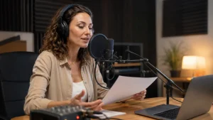 1.Voice-Over Services and Audio Content Production