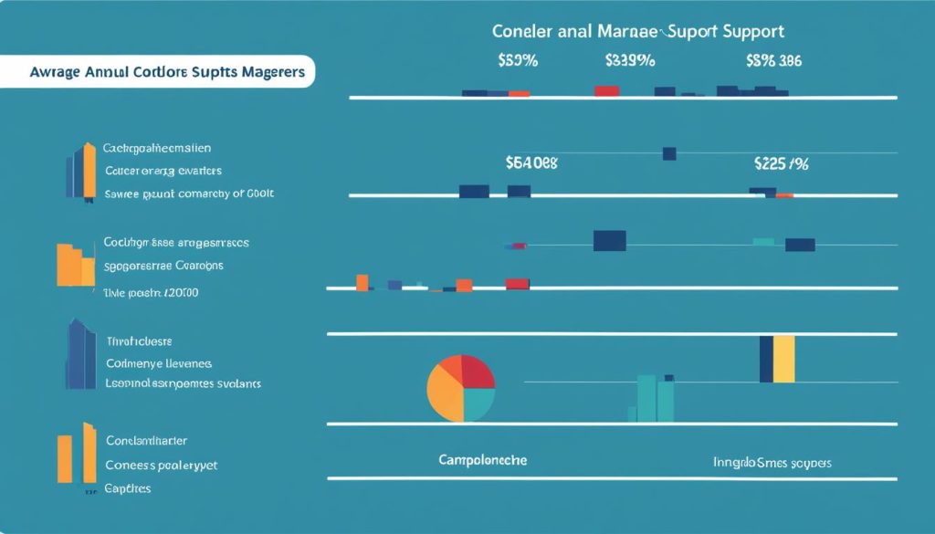 business support manager salary comparison