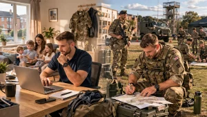 What Extra Benefits Do British Army Personnel Receive Besides Salary?