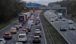 Why Does Traffic Bunching Happen on UK Motorways