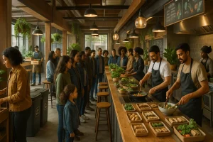 Supporting Local Talent and Sustainable Dining
